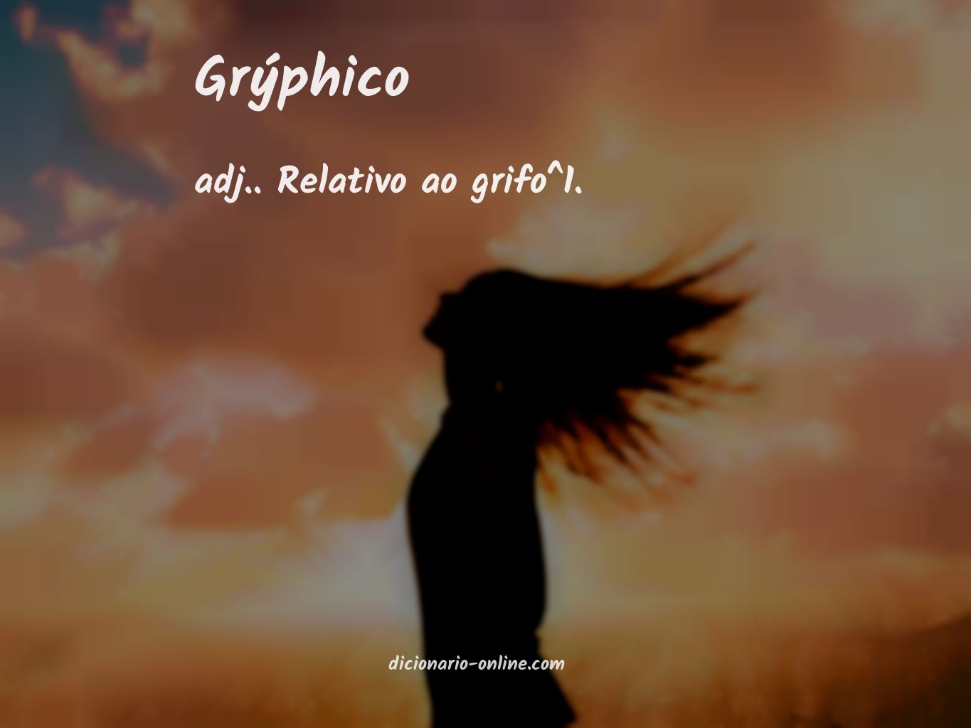 Significado de grýphico