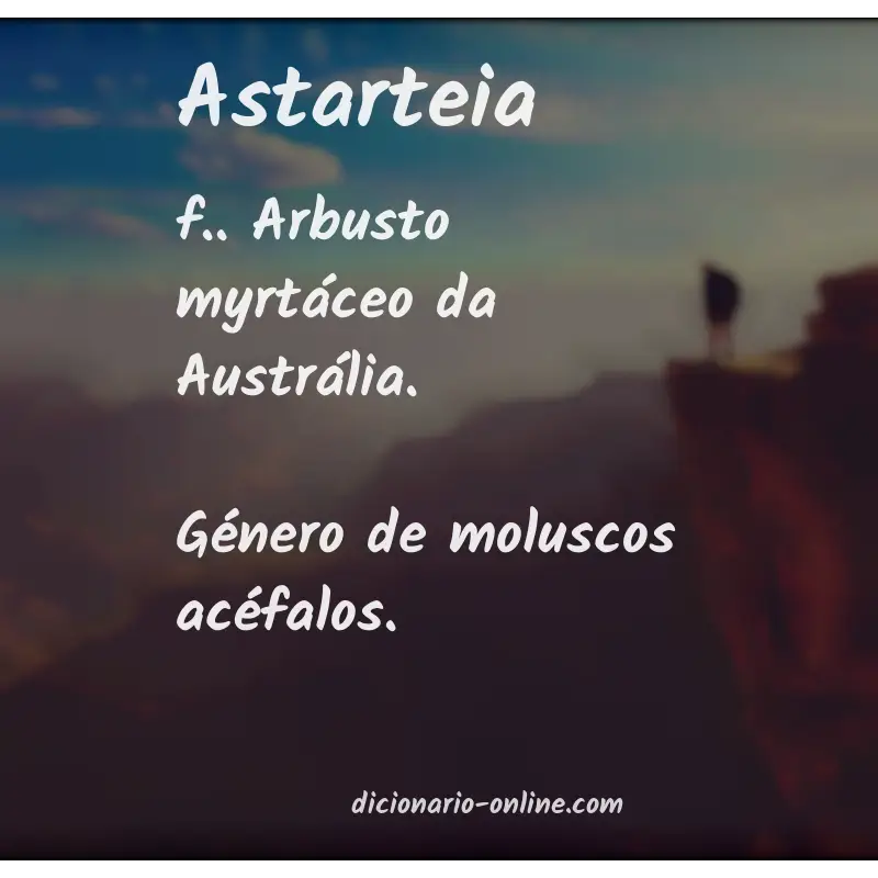 Significado de astarteia
