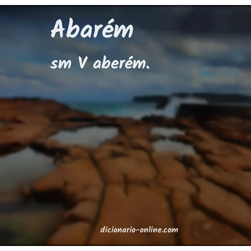 Significado de abarém