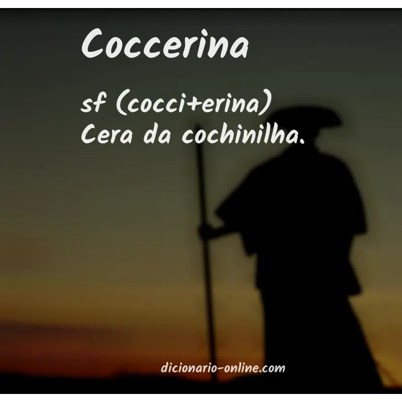 Significado de coccerina
