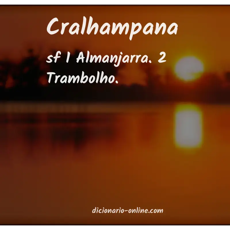 Significado de cralhampana