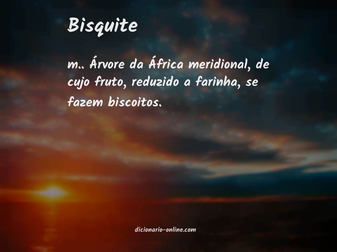 Significado de bisquite