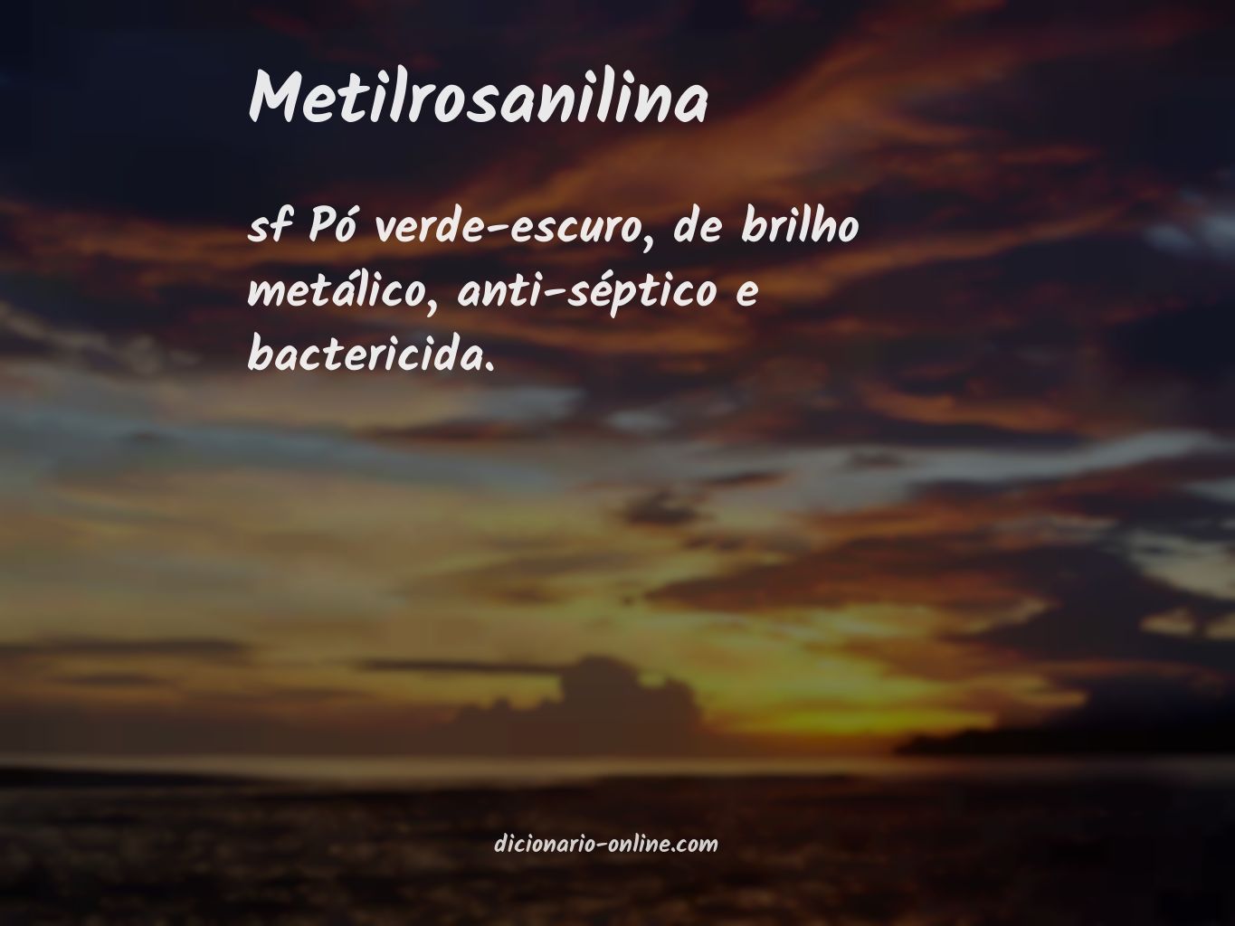 Significado de metilrosanilina
