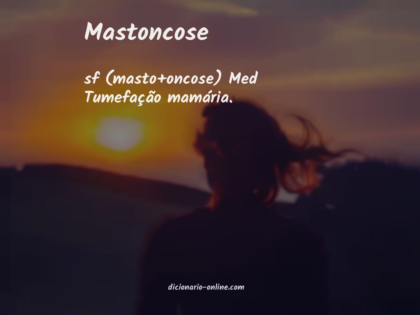 Significado de mastoncose