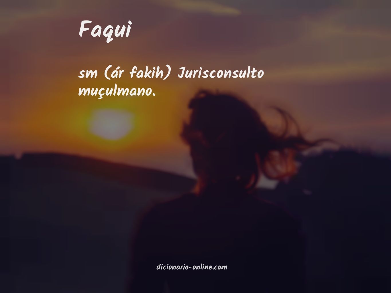 Significado de faqui