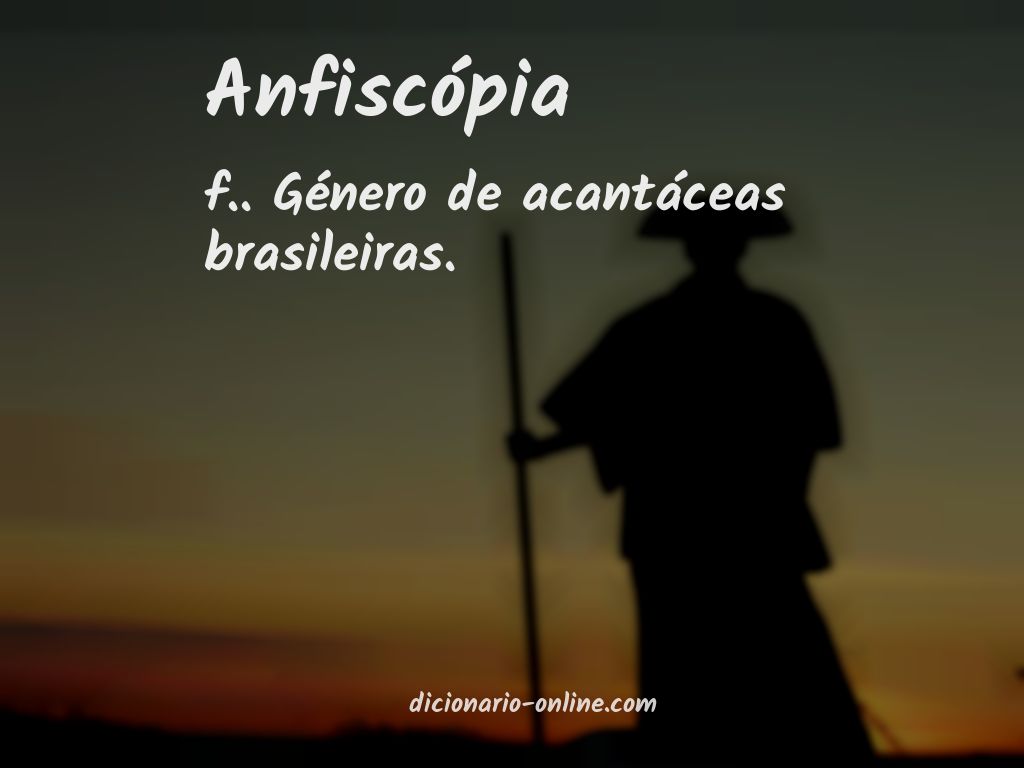 Significado de anfiscópia