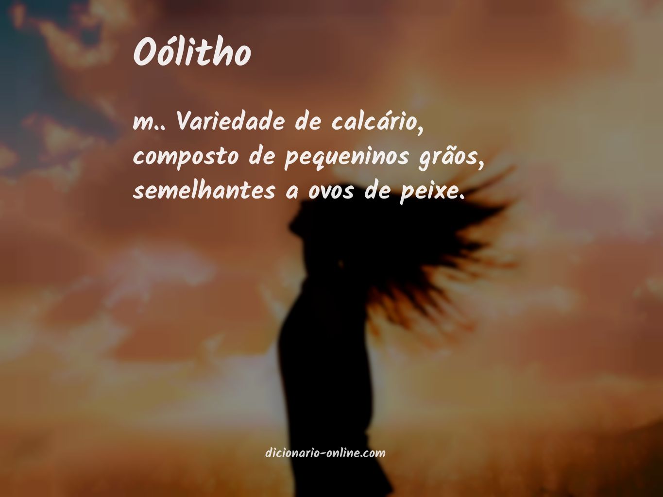 Significado de oólitho