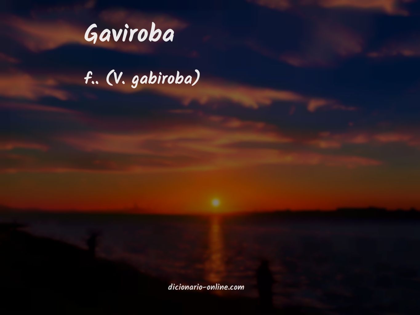 Significado de gaviroba