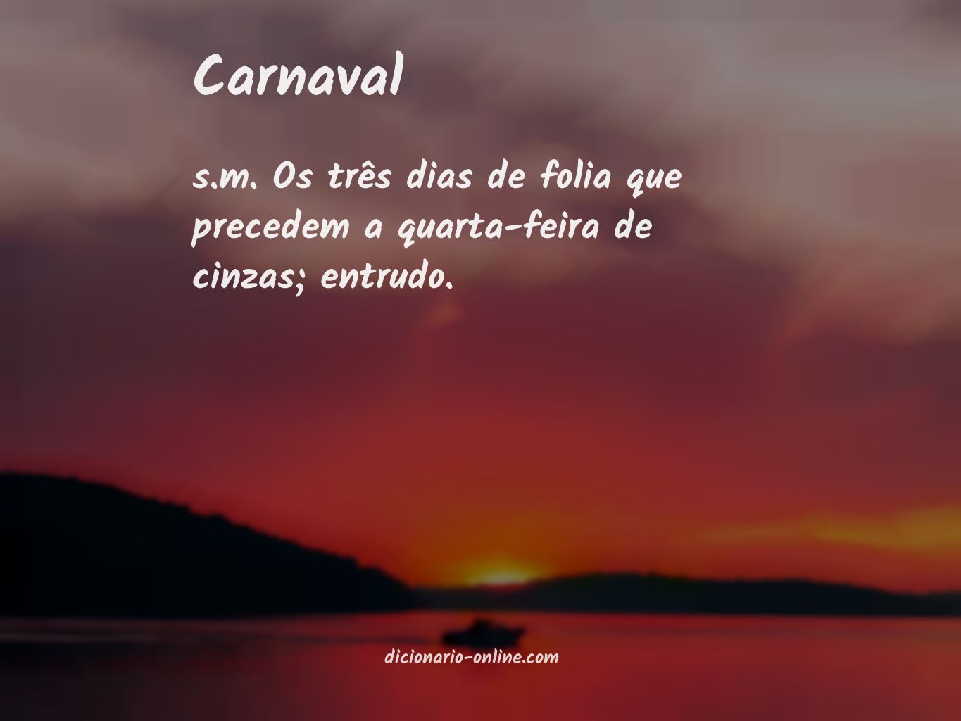 Significado de carnaval