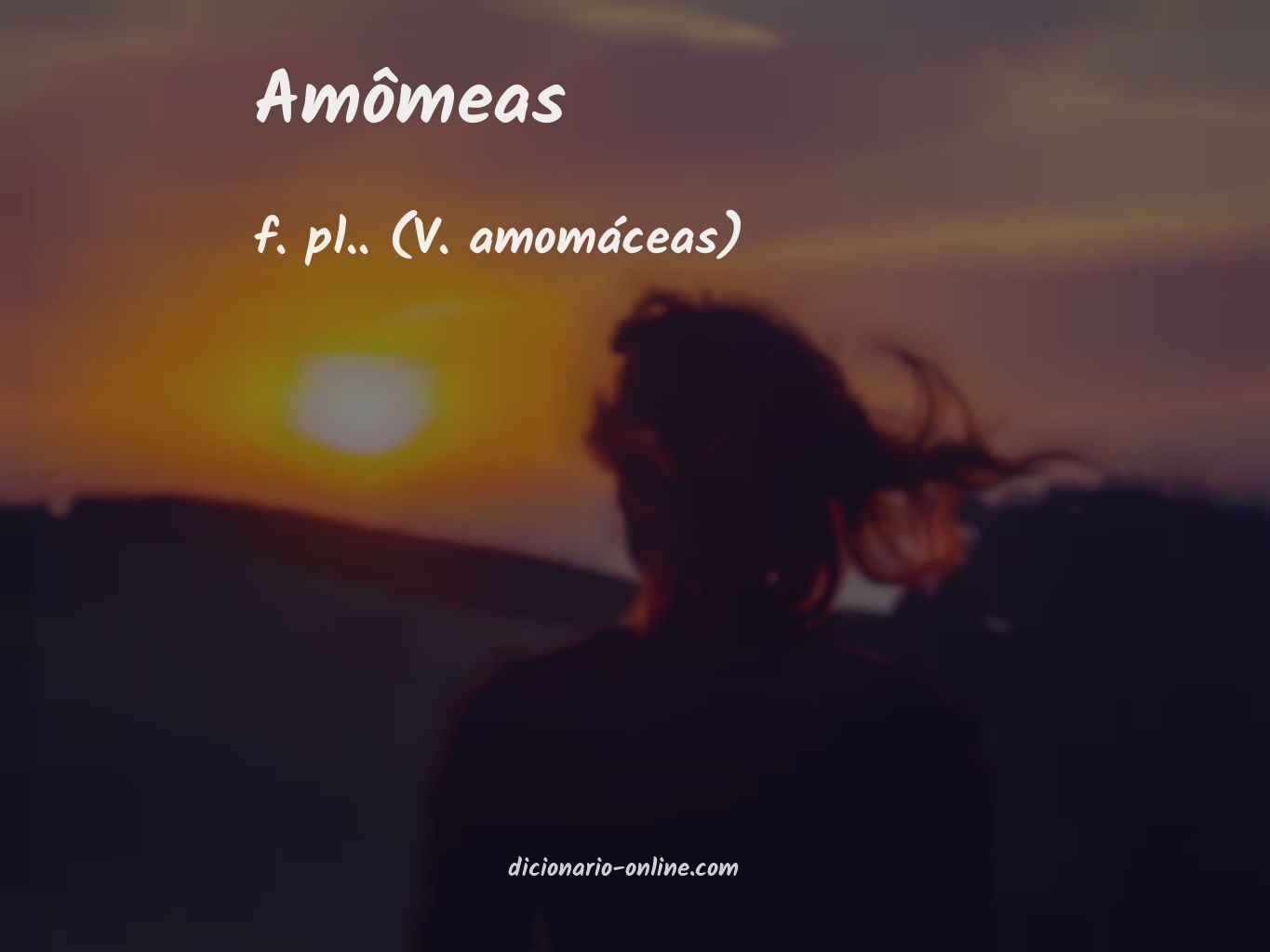 Significado de amômeas