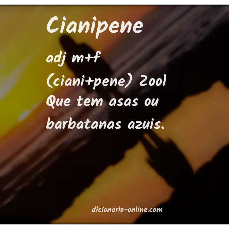 Significado de cianipene