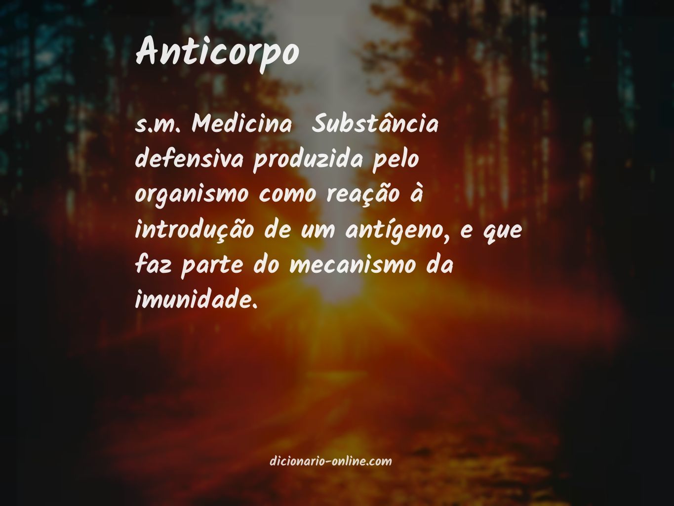 Significado de anticorpo