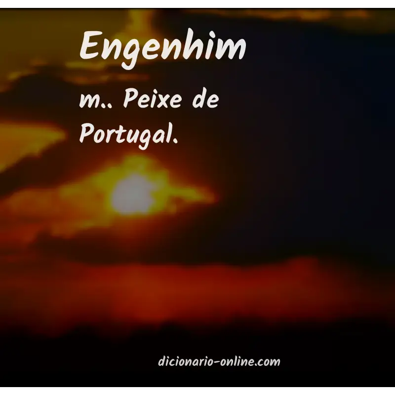 Significado de engenhim