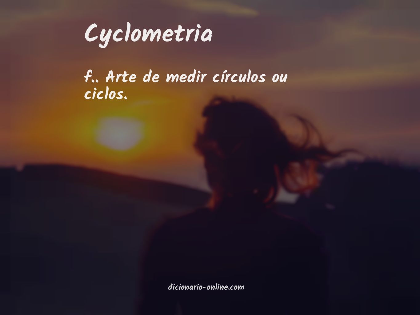 Significado de cyclometria