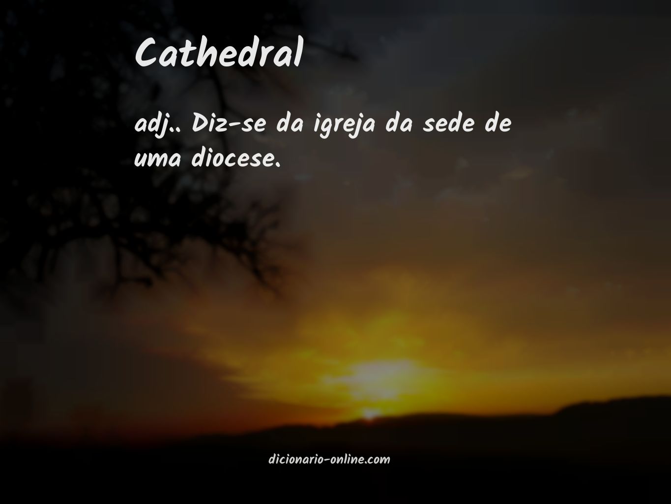 Significado de cathedral