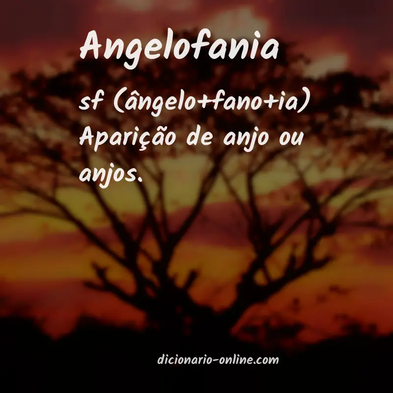 Significado de angelofania