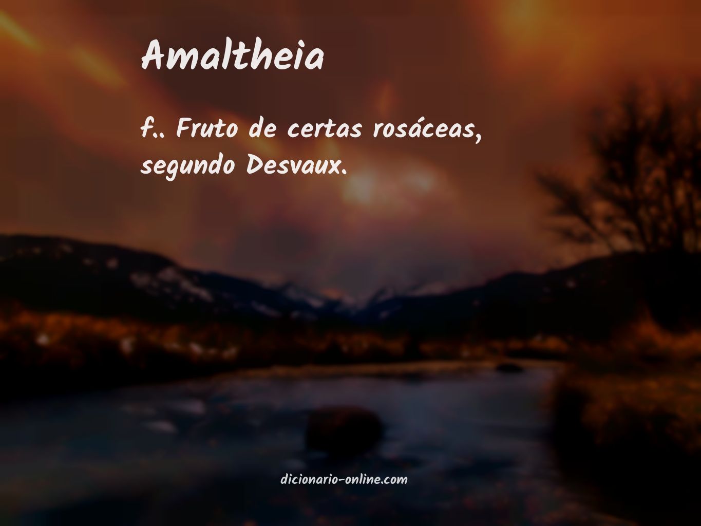 Significado de amaltheia