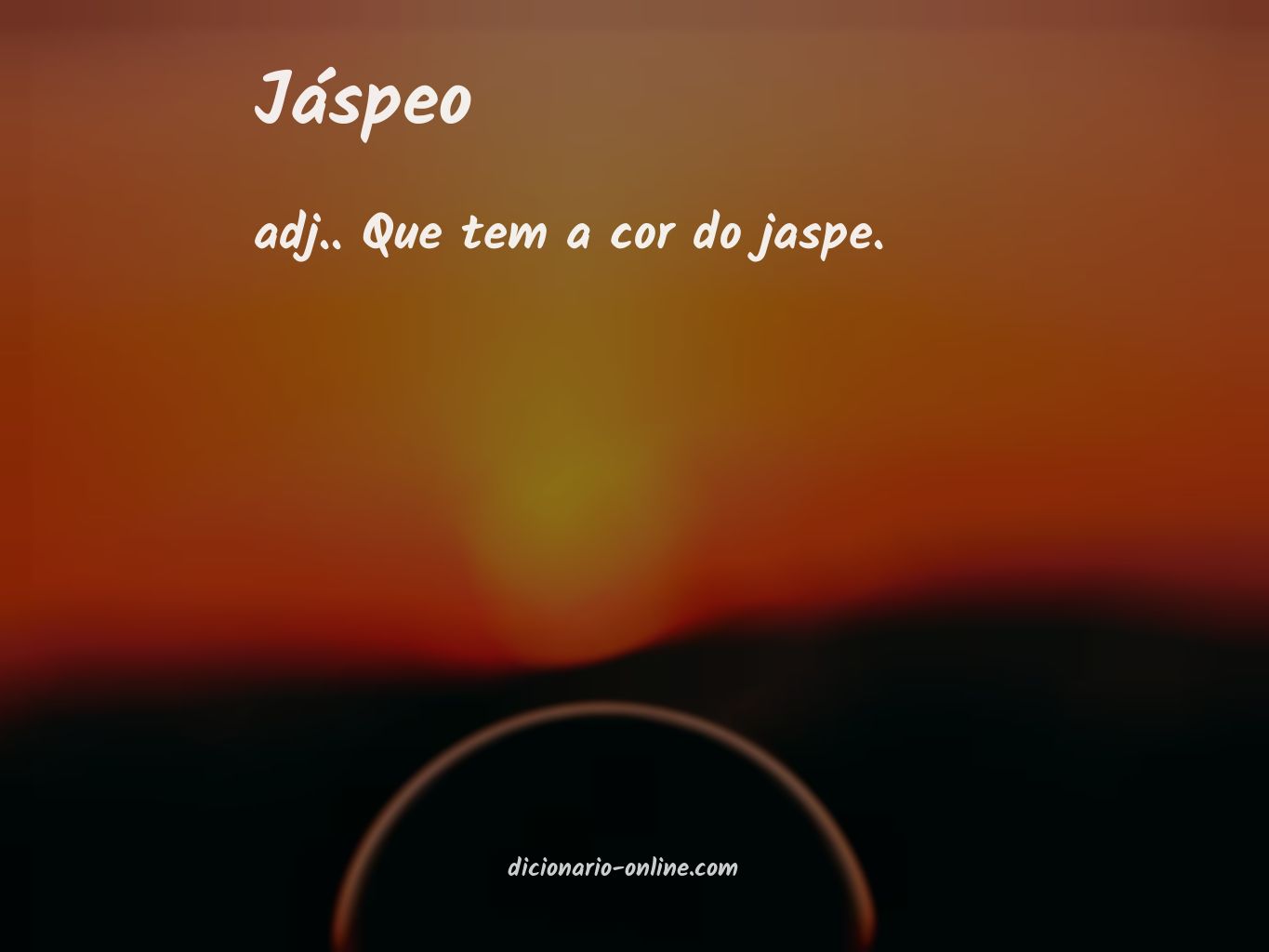 Significado de jáspeo