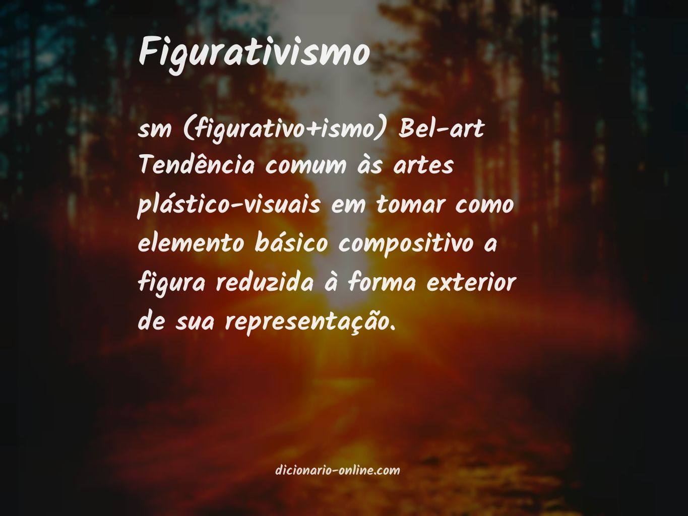 Significado de figurativismo