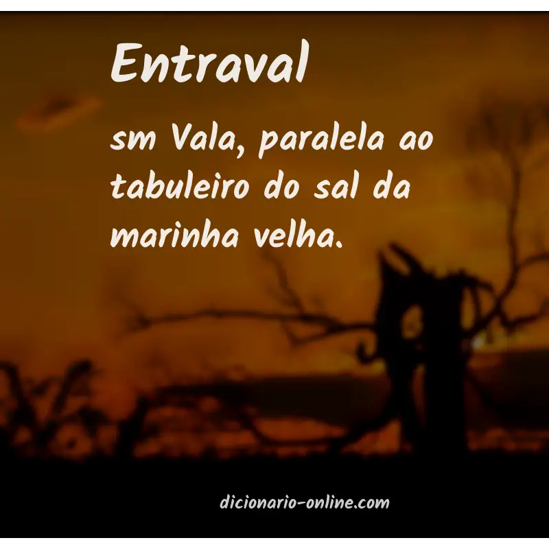 Significado de entraval