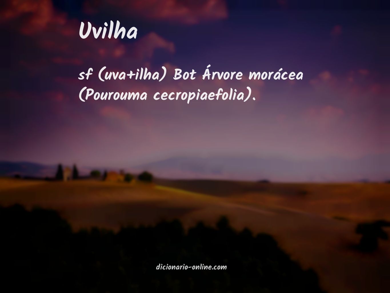 Significado de uvilha