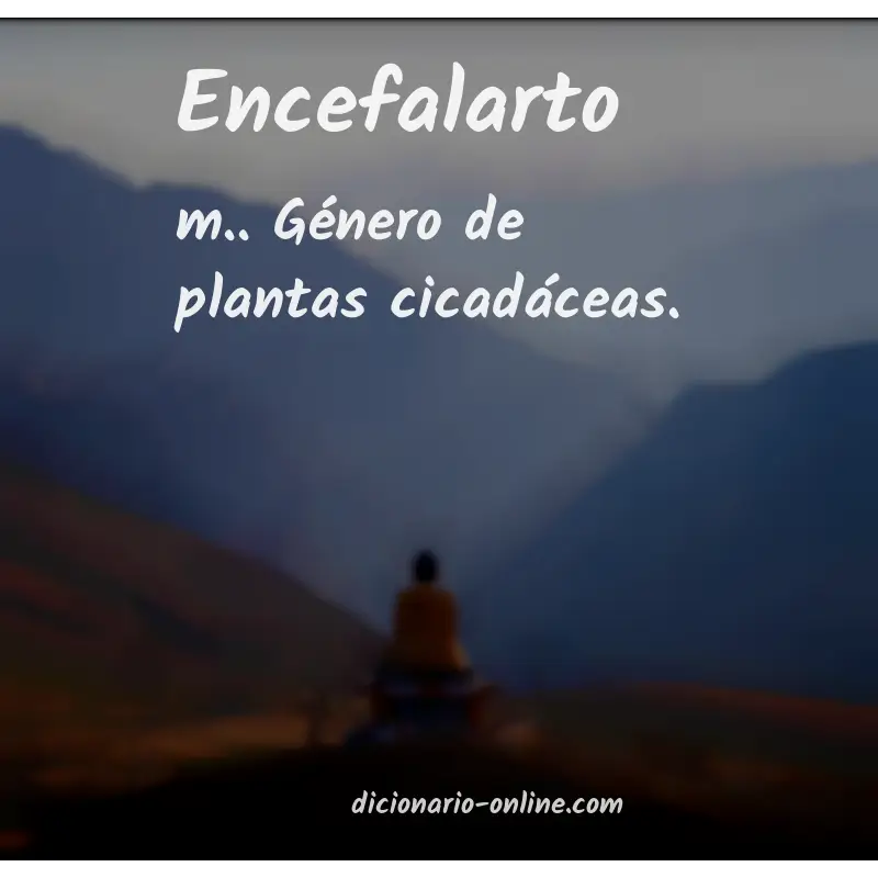 Significado de encefalarto