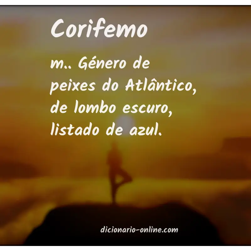 Significado de corifemo