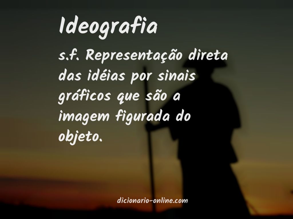 Significado de ideografia