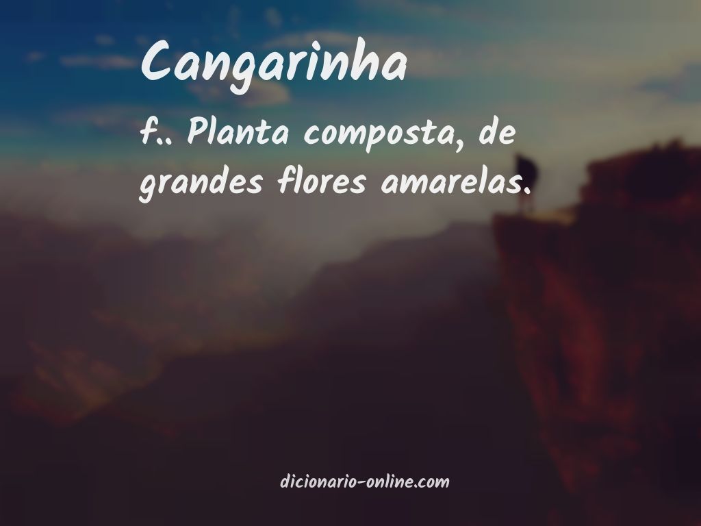 Significado de cangarinha