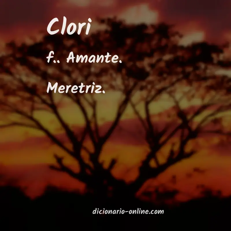 Significado de clori