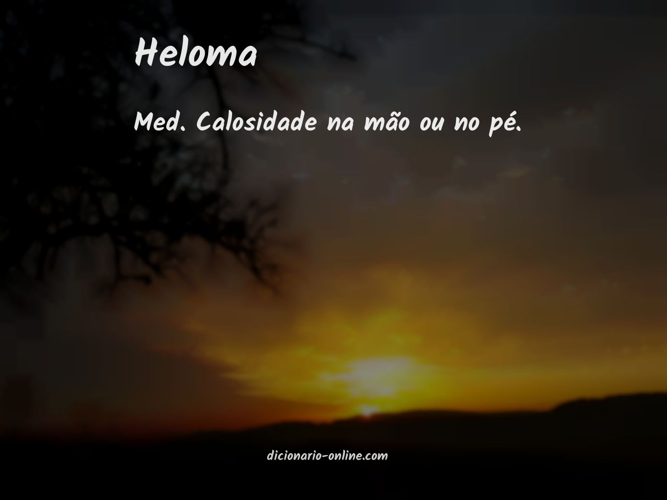 Significado de heloma