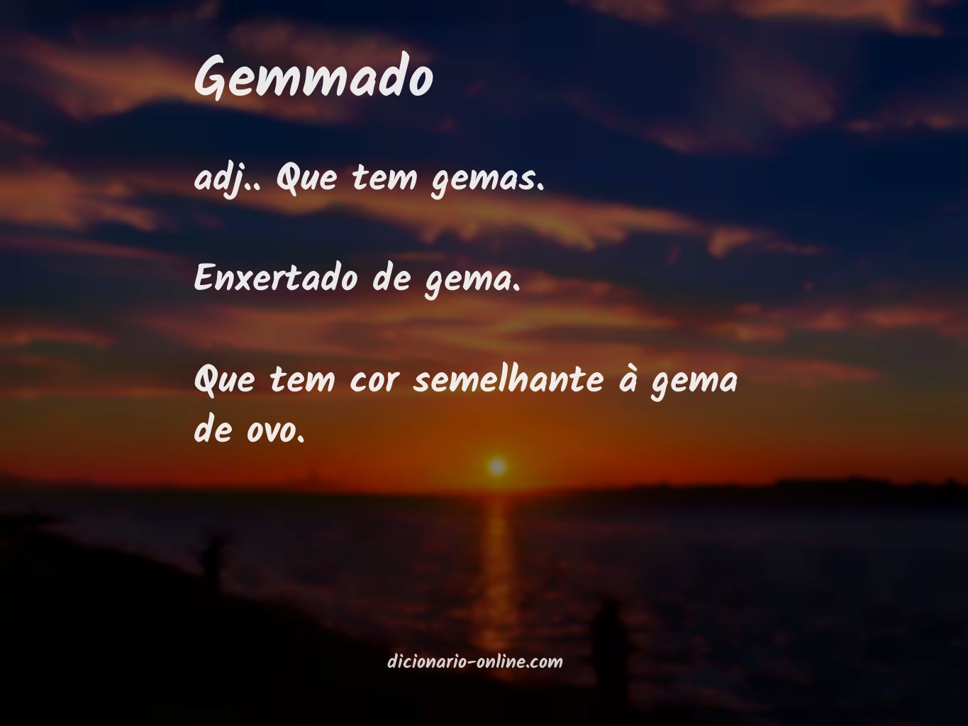 Significado de gemmado