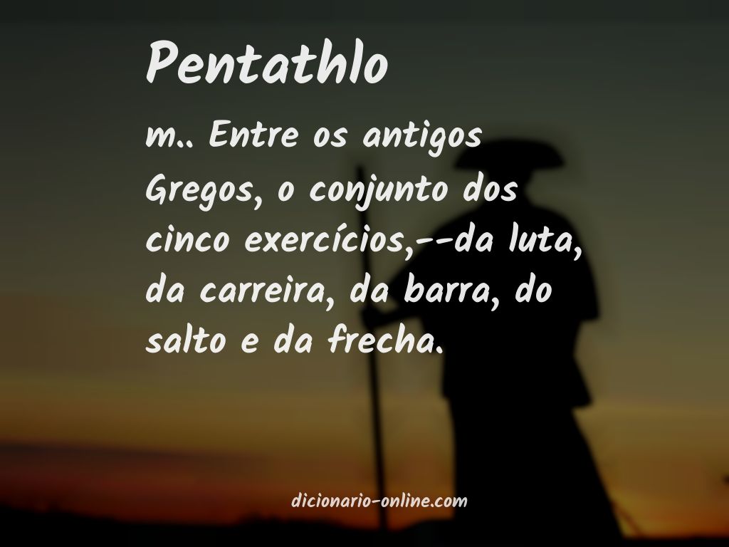 Significado de pentathlo