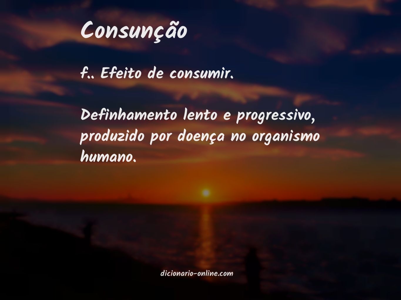 Significado de consunção