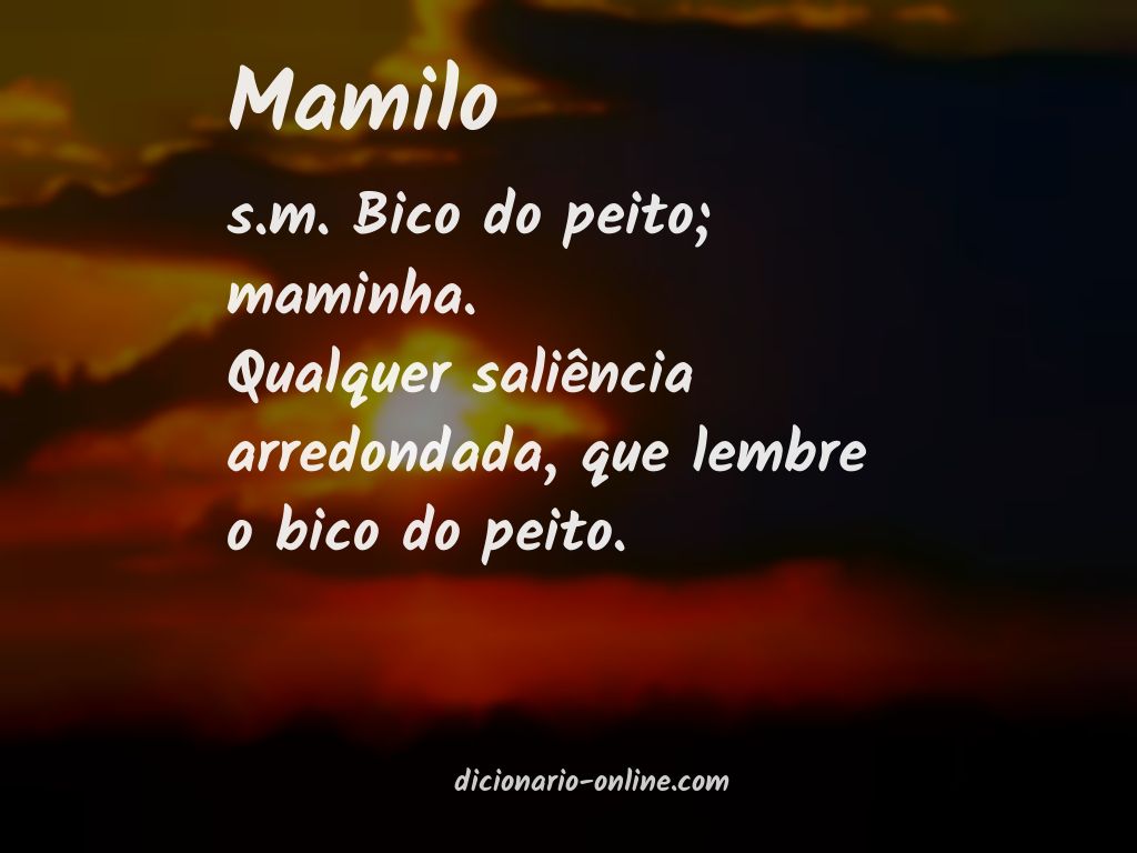 Significado de mamilo