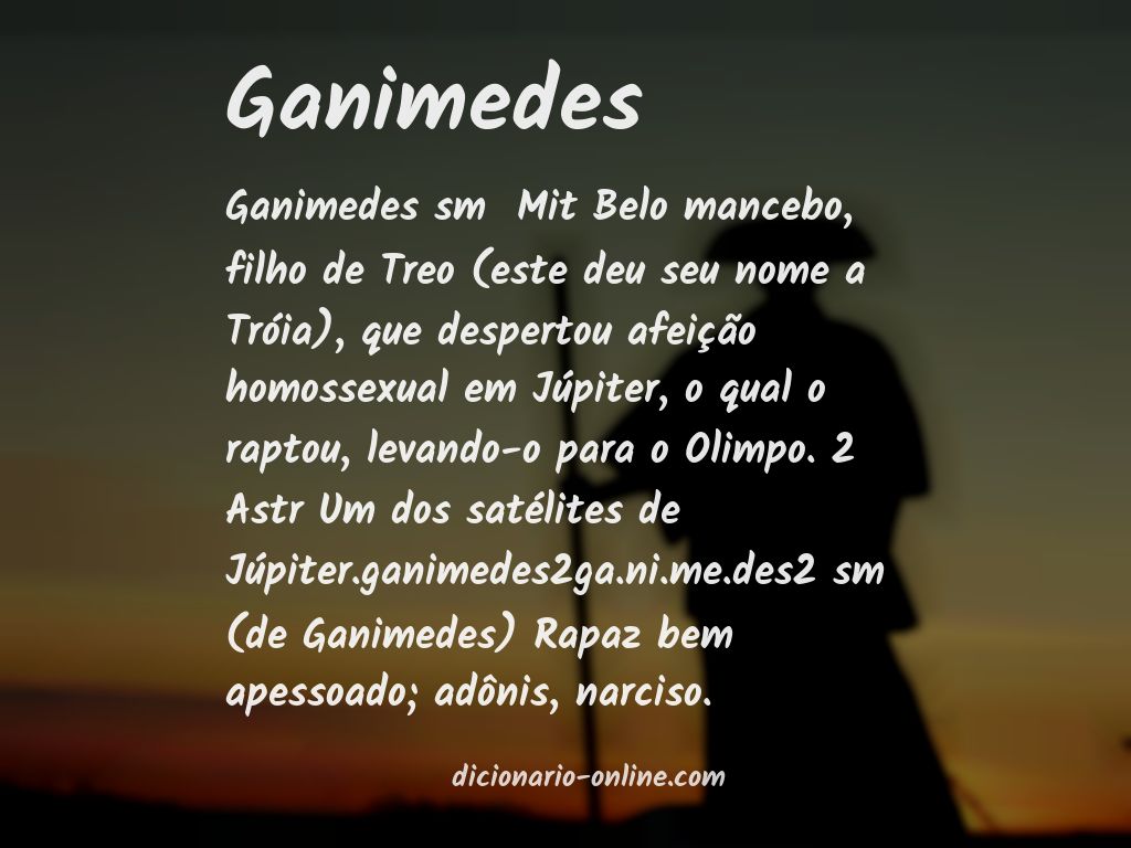 Significado de ganimedes