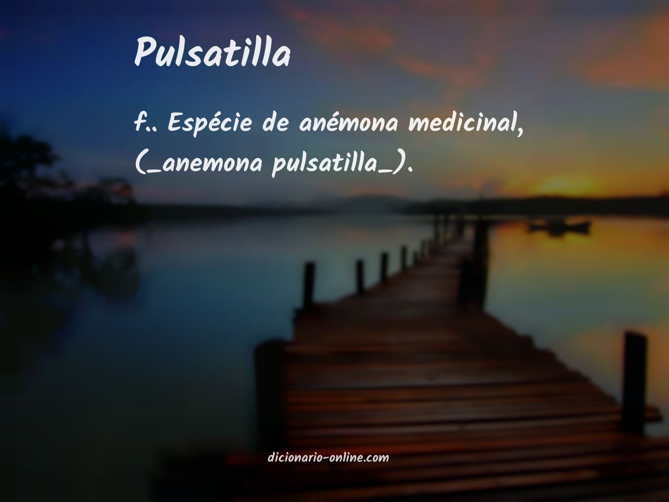 Significado de pulsatilla