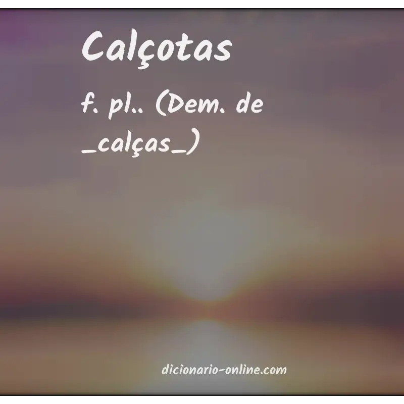 Significado de calçotas