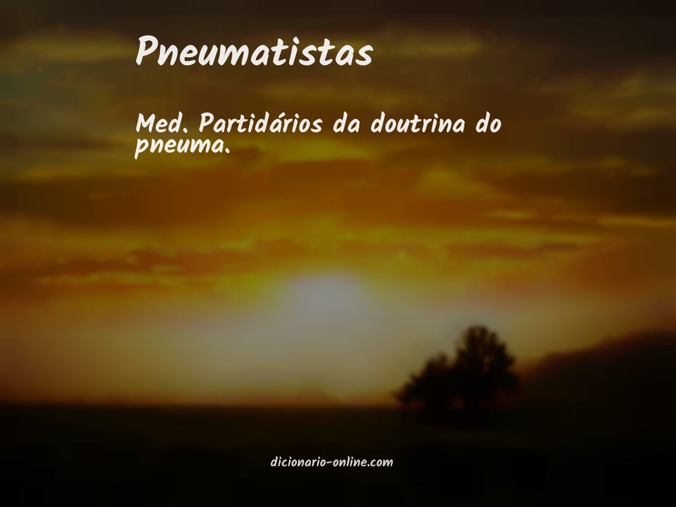 Significado de pneumatistas