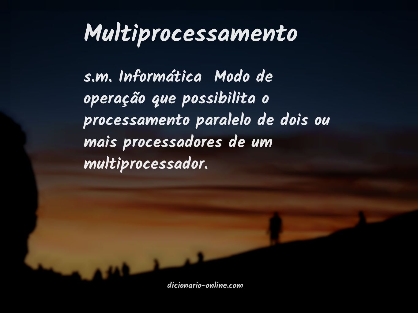 Significado de multiprocessamento