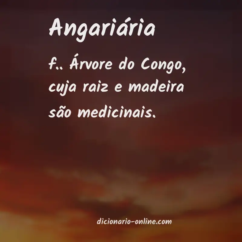 Significado de angariária