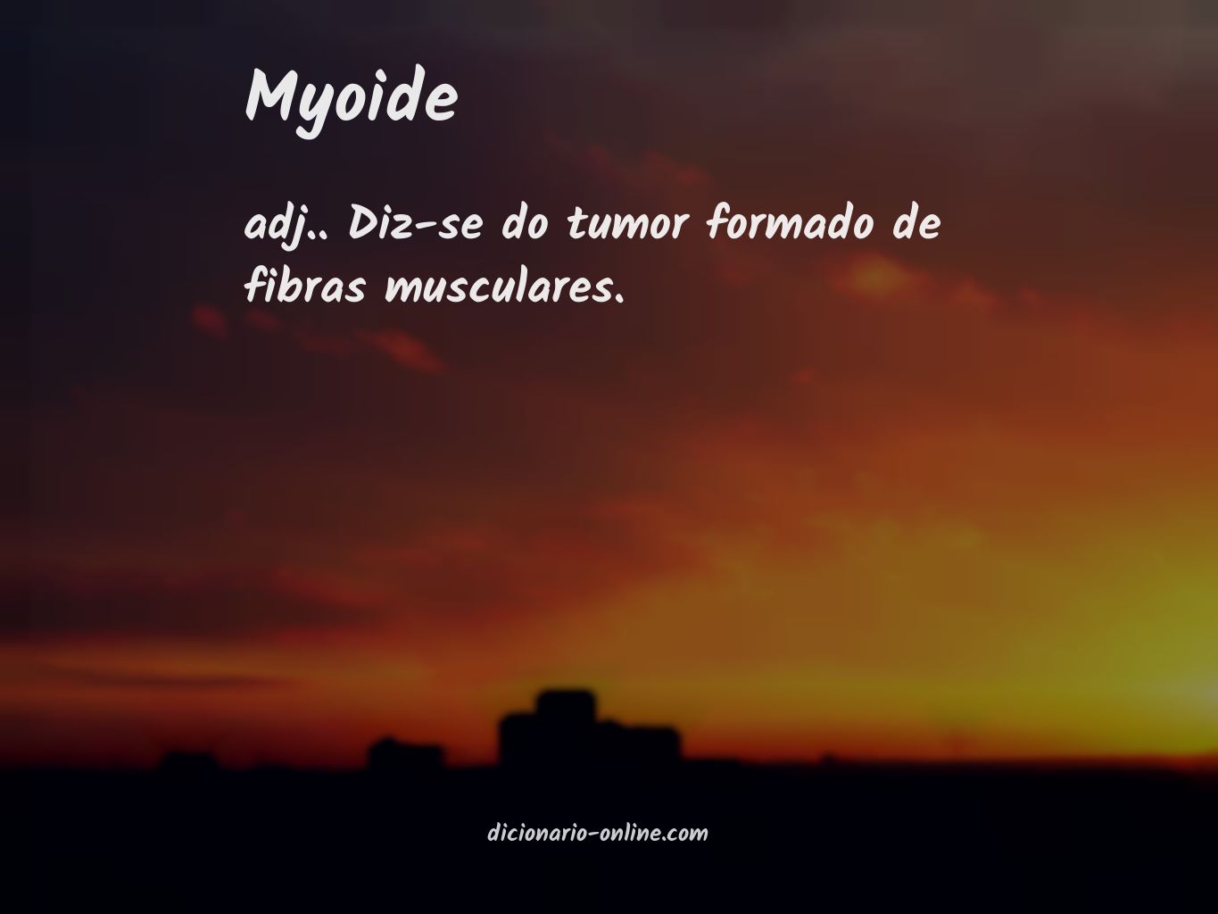 Significado de myoide