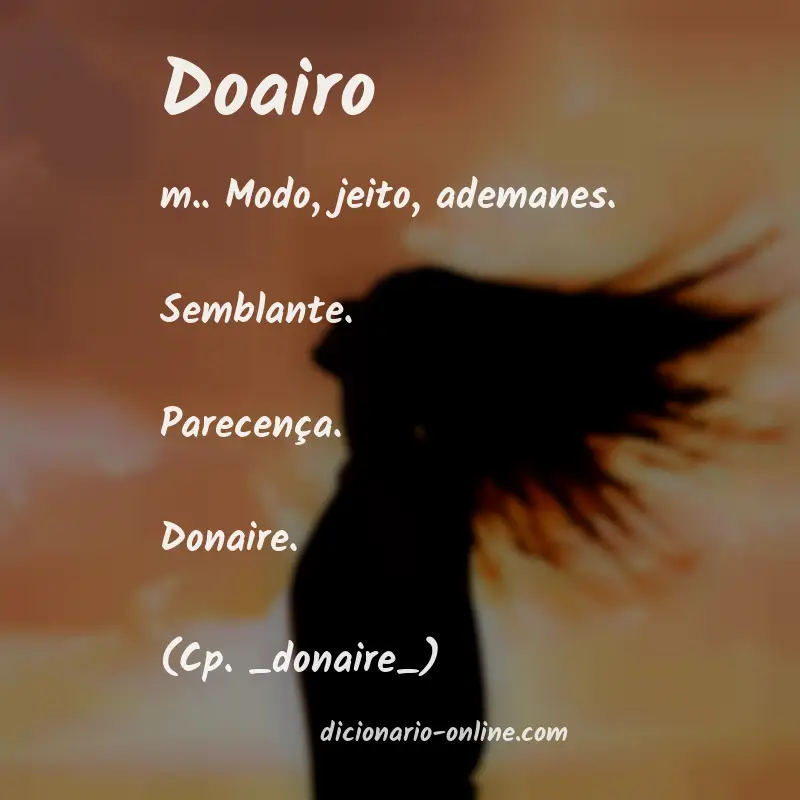 Significado de doairo