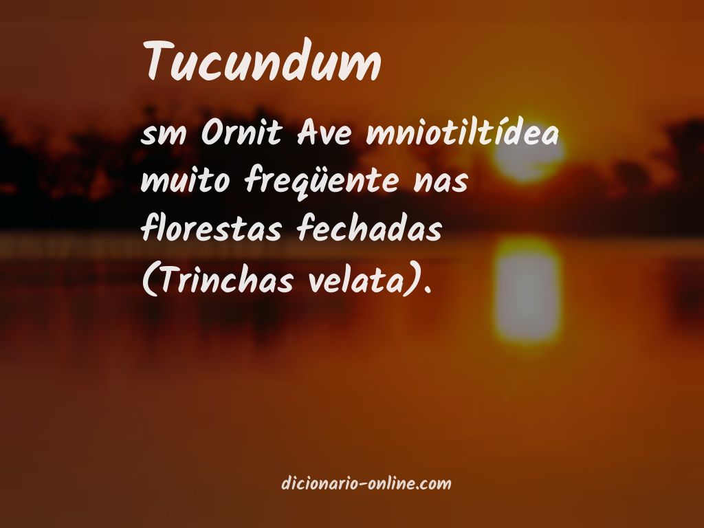 Significado de tucundum