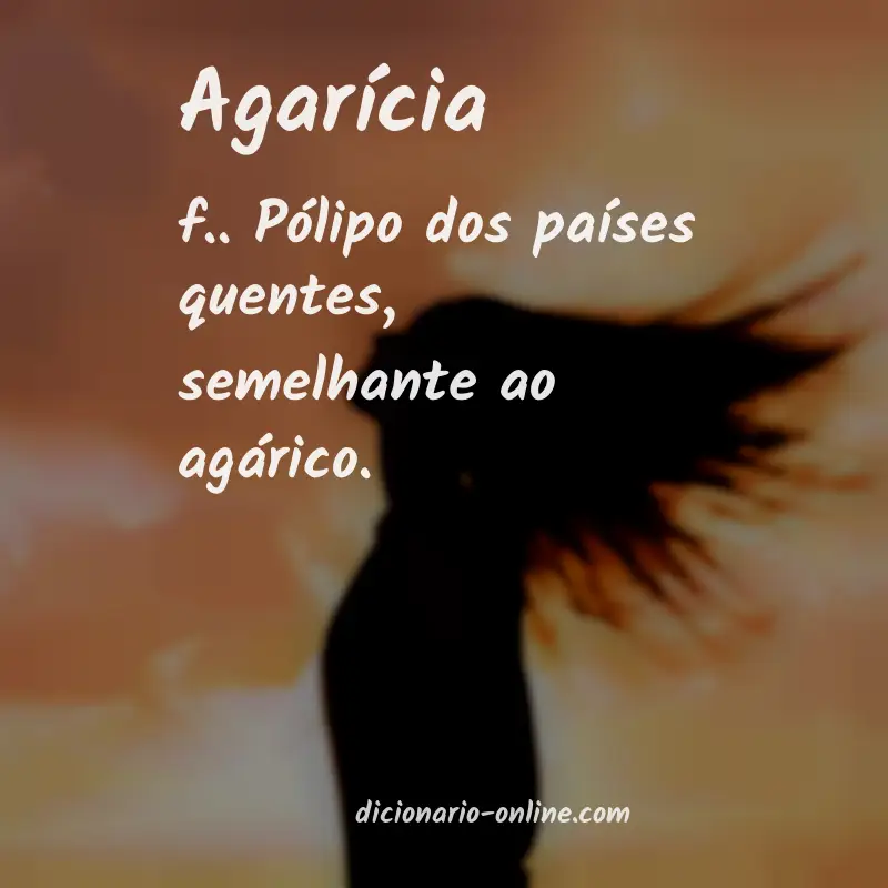 Significado de agarícia