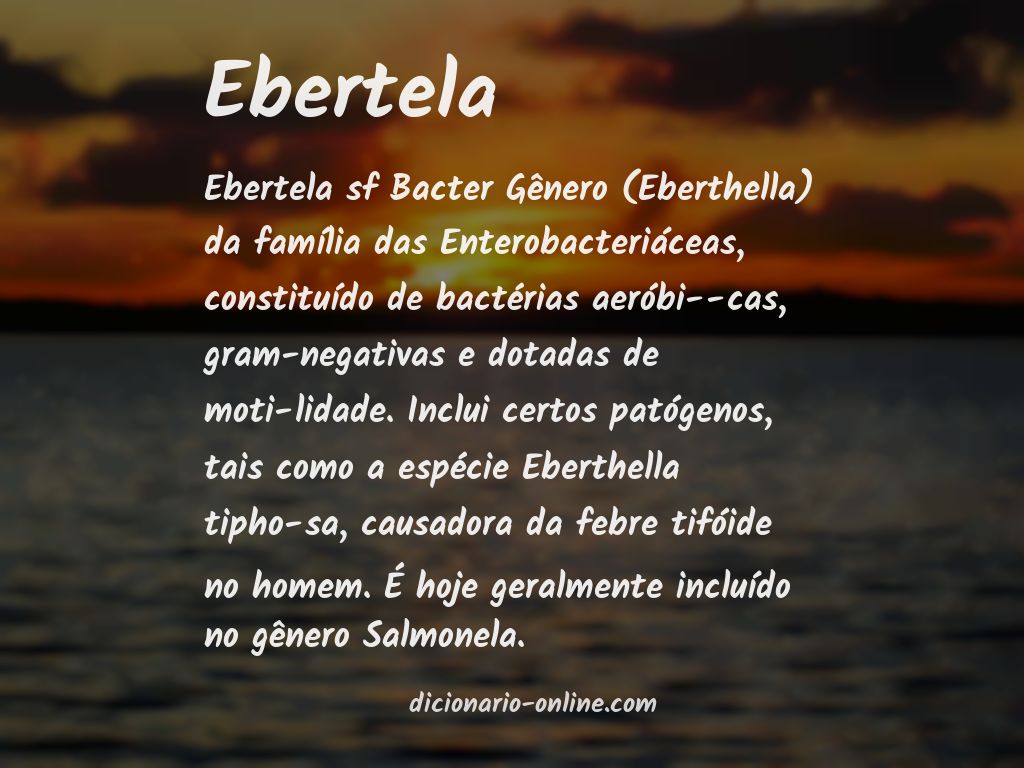 Significado de ebertela