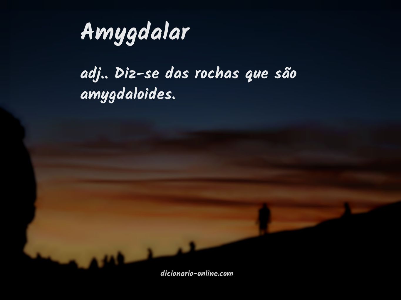 Significado de amygdalar