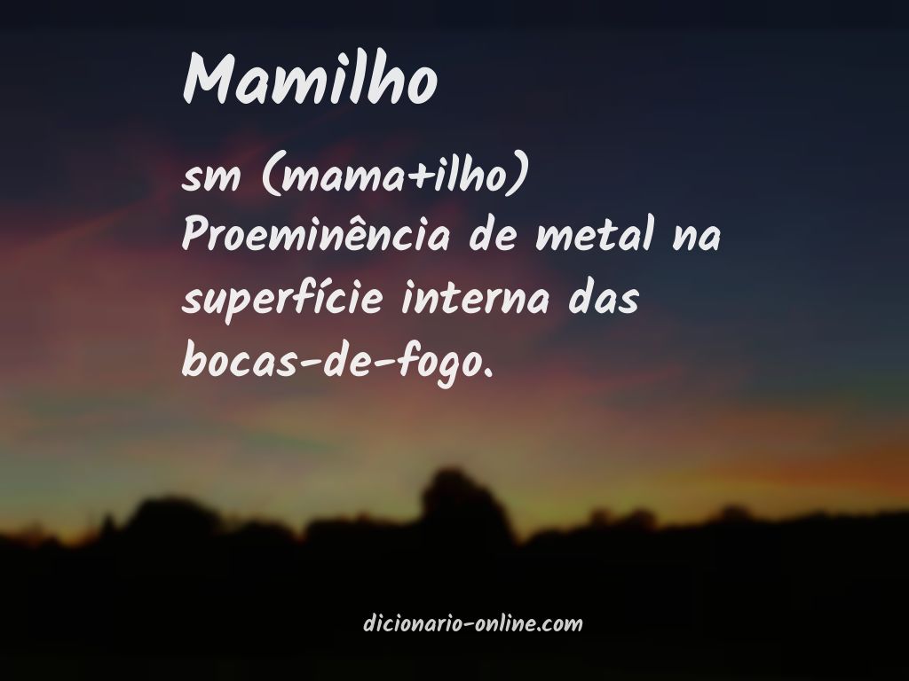 Significado de mamilho