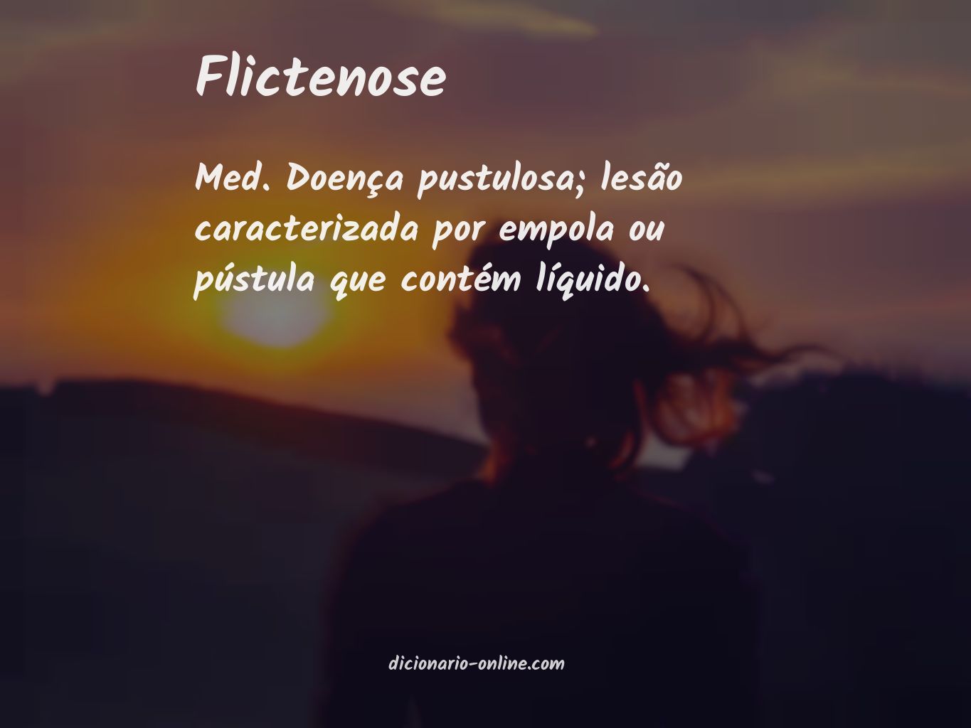 Significado de flictenose