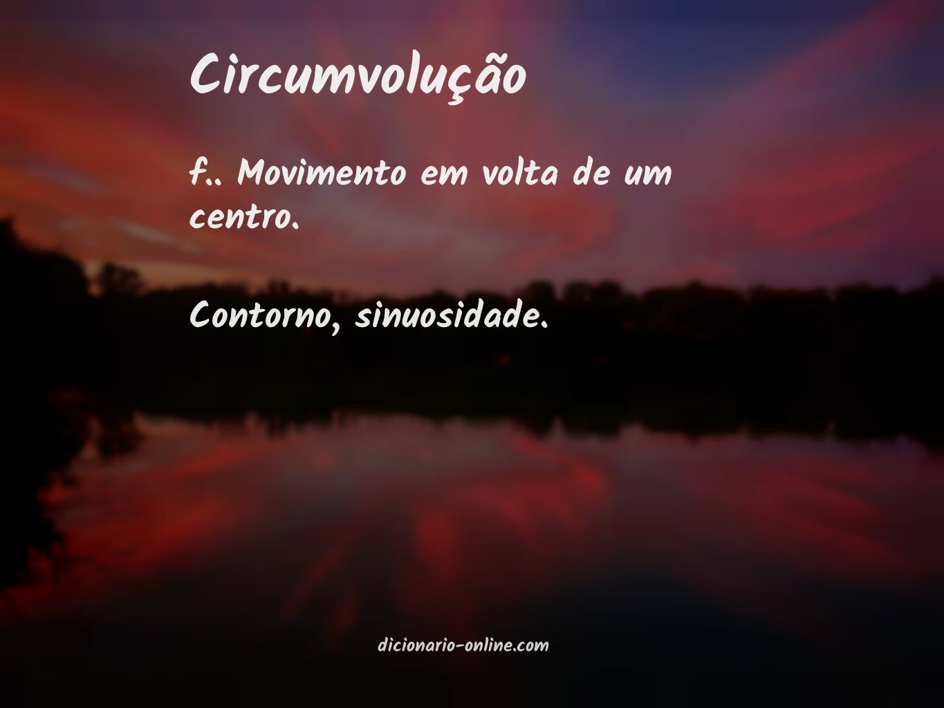 Significado de circumvolução